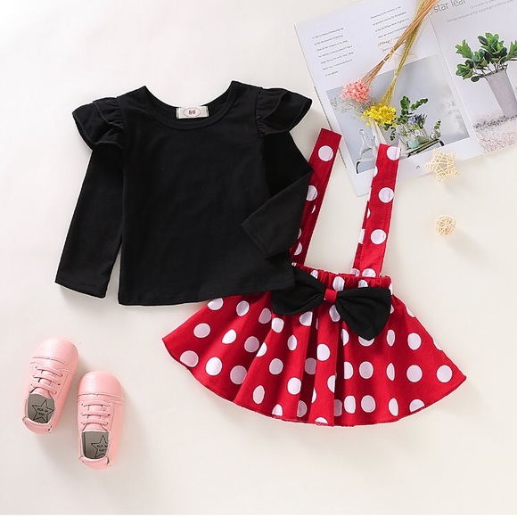 SOLD NWT Minnie Mouse inspired outfit 18-24 months - Picture 2 of 3